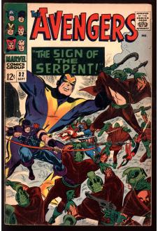 AVENGERS #32 4.0 front cover