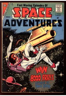 SPACE ADVENTURES #27 5.5 front cover