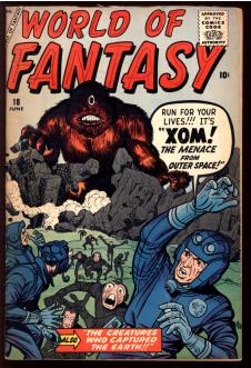 WORLD OF FANTASY #18 3.0 front cover