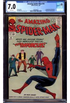 AMAZING SPIDER-MAN #10 CGC 7.0 WHITE PAGES front cover