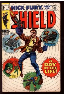 Cover of Nick Fury, Agent of SHIELD #14
