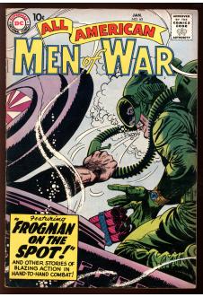 ALL-AMERICAN MEN OF WAR #65 5.0 front cover