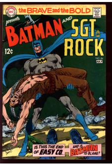 BRAVE AND THE BOLD #84 2.5 front cover