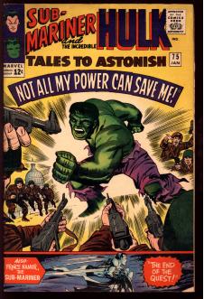Cover of Tales to Astonish #75