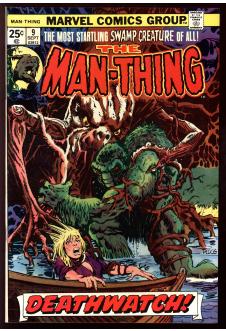 MAN-THING #9 9.2 front cover