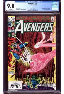 AVENGERS #231 CGC 9.8 WHITE PAGES front cover