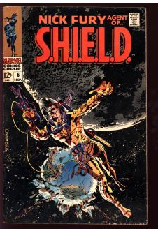 Cover of Nick Fury, Agent of SHIELD #6