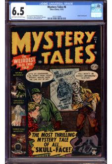 MYSTERY TALES #6 CGC 6.5 LT/OW PAGES front cover