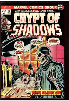 CRYPT OF SHADOWS #16 8.0 front cover