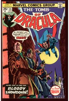 Cover of Tomb of Dracula #34
