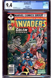 INVADERS #13 CGC 9.4 WHITE PAGES MULTI-PACK front cover