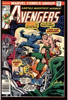 Cover of The Avengers #155