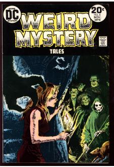 WEIRD MYSTERY TALES #8 6.5 front cover