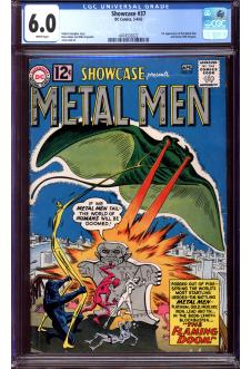 SHOWCASE #37 CGC 6.0 WHITE PAGES front cover