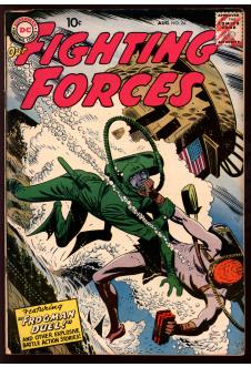 OUR FIGHTING FORCES #24 5.0 front cover
