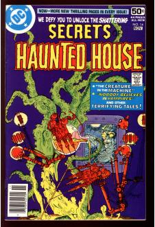 SECRETS OF HAUNTED HOUSE #14 7.5 front cover