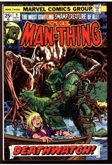MAN-THING #9 7.0 front cover