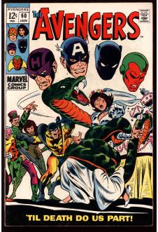 AVENGERS #60 6.0 front cover