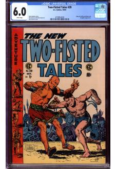 TWO-FISTED TALES #39 CGC 6.0 WHITE PAGES front cover