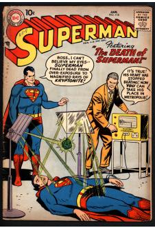 SUPERMAN #118 2.5 front cover