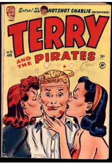 TERRY AND THE PIRATES #15 3.5 front cover