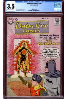 DETECTIVE COMICS #259 CGC 3.5 OW/WH PAGES front cover
