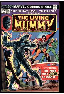 SUPERNATURAL THRILLERS #12 7.5 front cover