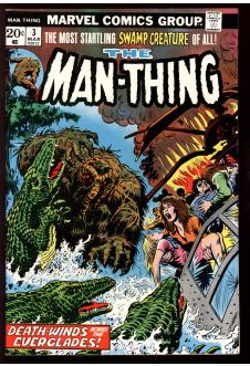 MAN-THING #3 7.5 front cover