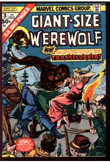 GIANT-SIZE WEREWOLF #3 4.5 front cover