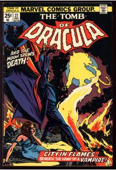 Cover of Tomb of Dracula #27