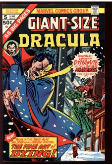 GIANT-SIZE DRACULA #5 6.0 front cover