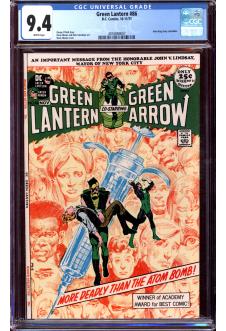 GREEN LANTERN #86 CGC 9.2 WHITE PAGES front cover