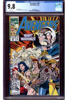 AVENGERS #357 CGC 9.8 WHITE PAGES front cover