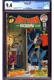 BATMAN #239 CGC 9.4 OW/WH PAGES front cover