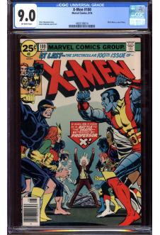 X-MEN #100 CGC 9.0 OW PAGES front cover