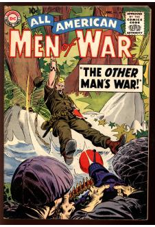 ALL-AMERICAN MEN OF WAR #64 4.0 front cover