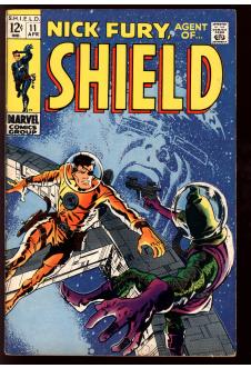 Cover of Nick Fury, Agent of SHIELD #11