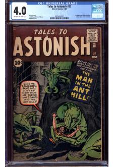 TALES TO ASTONISH #27 CGC 4.0 CR/OW PAGES front cover
