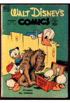 WALT DISNEY'S COMICS AND STORIES #111 2.5 front cover
