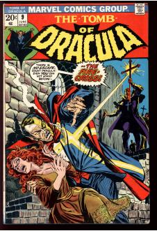 TOMB OF DRACULA #9 6.0 front cover