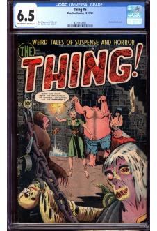 THING #5 CGC 6.5 CR/OW PAGES front cover