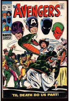 AVENGERS #60 4.5 front cover