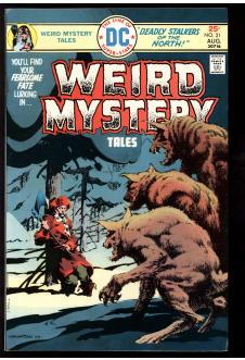 WEIRD MYSTERY TALES #21 7.0 front cover