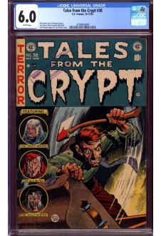 TALES FROM THE CRYPT #38 CGC 6.5 WHITE PAGES front cover
