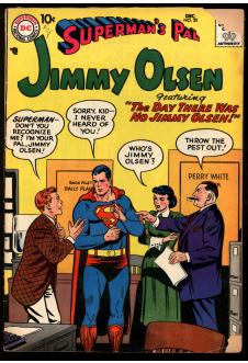 SUPERMAN'S PAL JIMMY OLSEN #25 2.5 front cover
