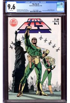 THE FLY #2 CGC 9.6 WHITE PAGES front cover