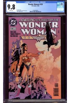 WONDER WOMAN #139 CGC 9.8 WHITE PAGES front cover