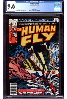 HUMAN FLY #5 CGC 9.6 WHITE PAGES front cover