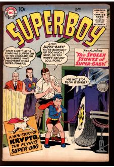 SUPERBOY #71 4.0 front cover