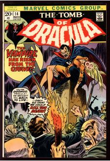 TOMB OF DRACULA #14 7.0 front cover